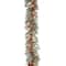 9'x12" Pre-lit Feel Real® Snowy Bristle Berry Artificial Christmas Garland with Red Berries, Mixed Cones & Clear Lights